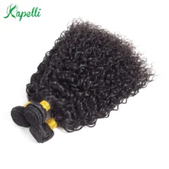 kinky curly ombre brazilian human hair weave 3 or 4 bundles with lace frontal closure blonde natural color remy