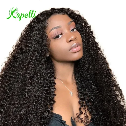 water wave human hair weave with lace closure 1 bundles 7a 100% wet and wavy human hair