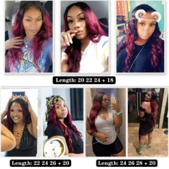 #1b natural body wave brazilian hair weave bundles, 100% human hair with 4x4 hd lace closure, extensions for women and girls, 3 or 4 bundles