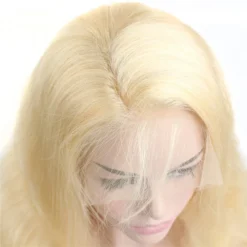 30 inch pink straight hd lace front wig, 100% human hair, 4x4 13x4 lace closure, brazilian blonde cosplay wig for women