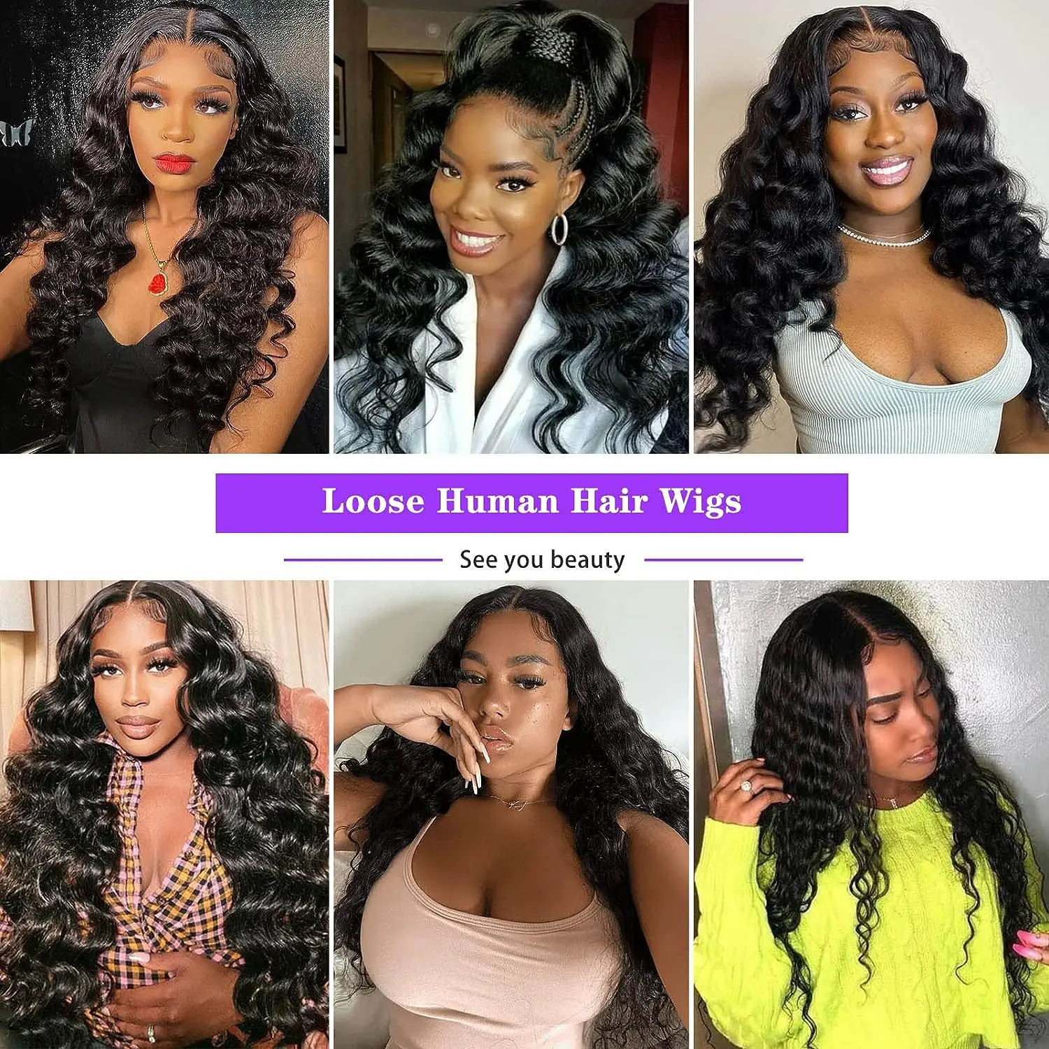 natural hd lace frontal human hair wigs for women loose deep wave 13x4 4x4 full glueless lace front wig ready to wear full lace wig 100% human